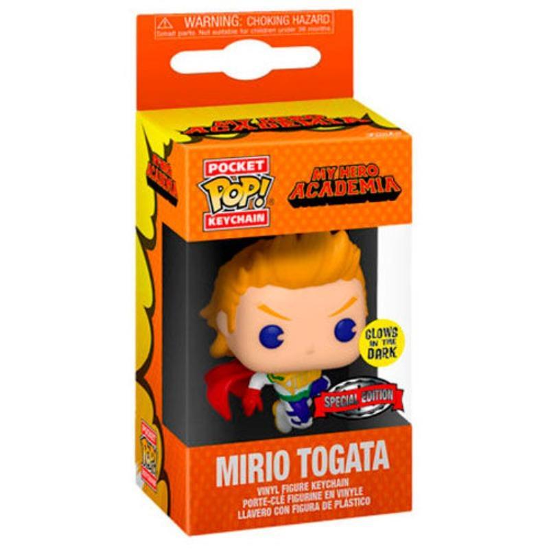 Pocket Pop! Keychain: My Hero Academia - Mirio Togata Exclusive Vinyl Figure - Funko - Ginga Toys