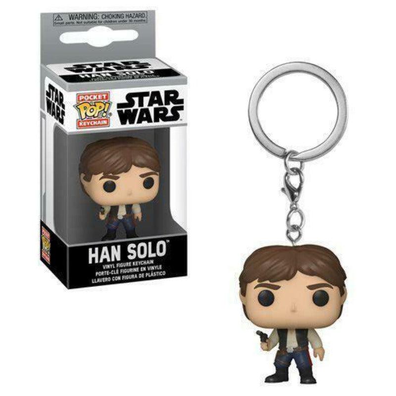 Pocket Pop! Keychain: Star Wars Han Solo Figure - Funko - Ginga Toys