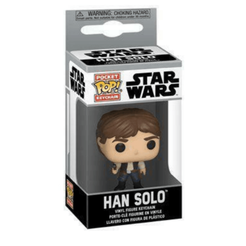 Pocket Pop! Keychain: Star Wars Han Solo Figure - Funko - Ginga Toys