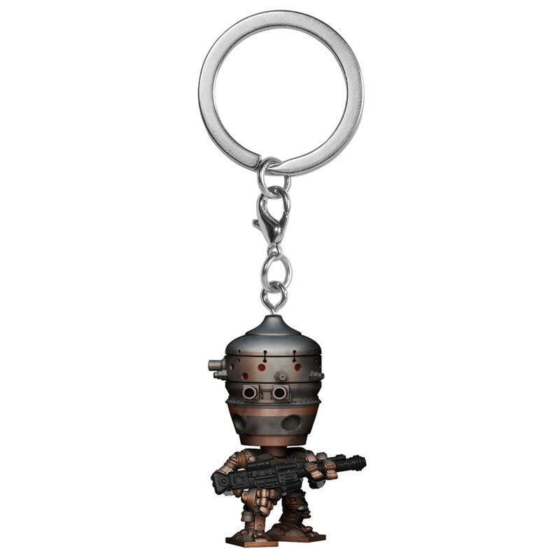 Funko Pocket Pop! Keychain: Star Wars: The Mandalorian - IG-11 Figure - Funko - Ginga Toys