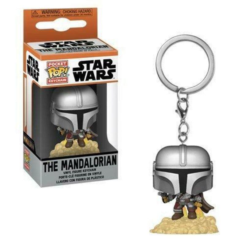 Pocket Pop! Keychain: Star Wars The Mandalorian The Mandalorian Figure - Funko - Ginga Toys