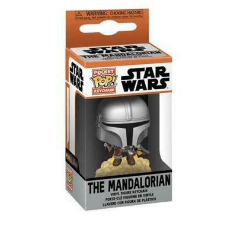 Pocket Pop! Keychain: Star Wars The Mandalorian The Mandalorian Figure - Funko - Ginga Toys