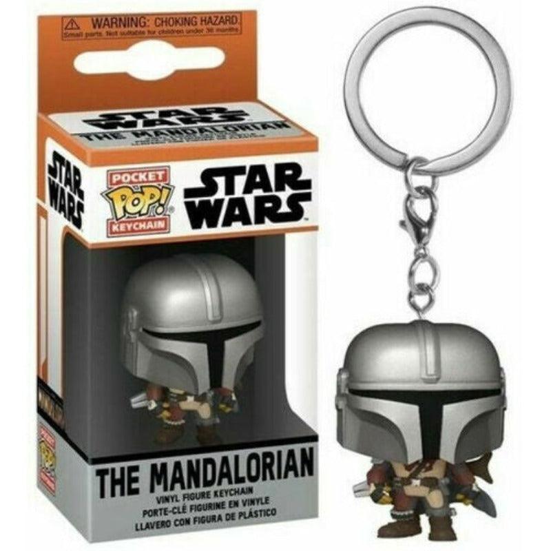 Pocket Pop! Keychain: Star Wars The Mandalorian The Mandalorian Figure - Funko - Ginga Toys