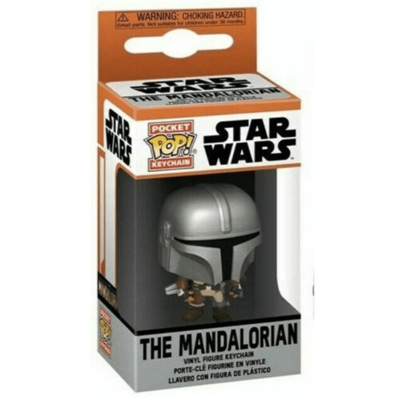 Pocket Pop! Keychain: Star Wars The Mandalorian The Mandalorian Figure - Funko - Ginga Toys