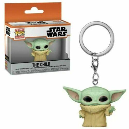 Pocket Pop! Keychain: Star Wars The Mandalorian Yoda The Child Figure - Funko - Ginga Toys