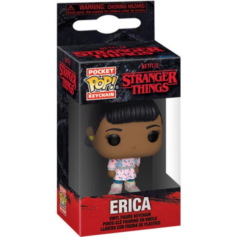 Pocket Pop! Keychain: Stranger Things - Erica Sinclair Vinyl Figure - Funko - Ginga Toys