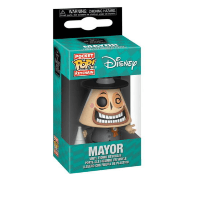 Pocket Pop! Keychain: The Nightmare Before Christmas - The Mayor - Funko - Ginga Toys