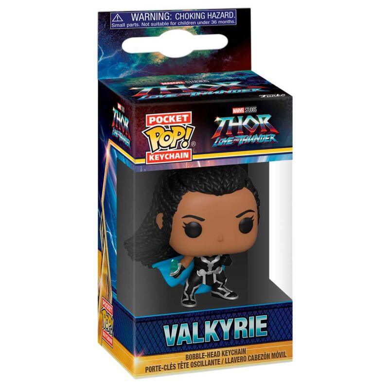 Funko Pocket POP Marvel Thor Love and Thunder - Valkyrie Keychain - Funko - Ginga Toys