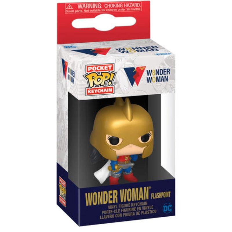 Pocket Pop! Keychain: Wonder Woman (Flashpoint) Vinyl Figure - Funko - Ginga Toys