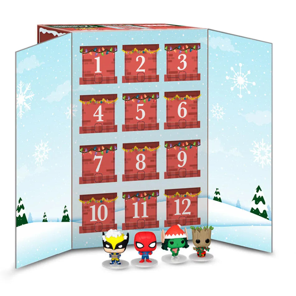 Pocket Pop! Marvel 12-Day Advent Calendar - Ginga Toys