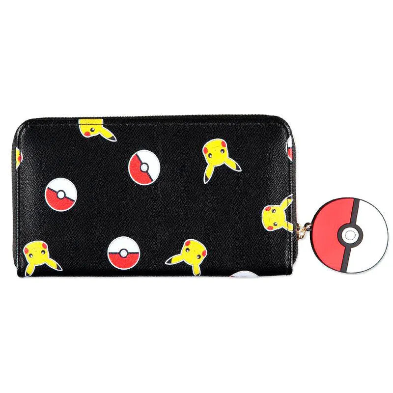 Pokémon - Pikachu Girls Zip Around Wallet - Ginga Toys