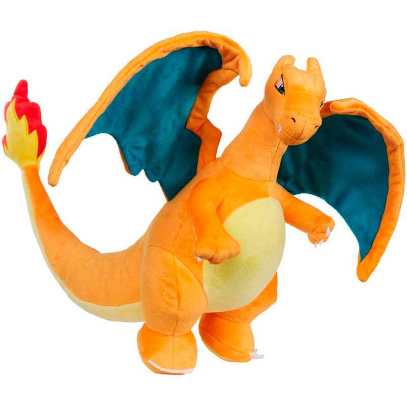 Pokémon Charizard Soft plush toy 29cm - Jazwares - Ginga Toys