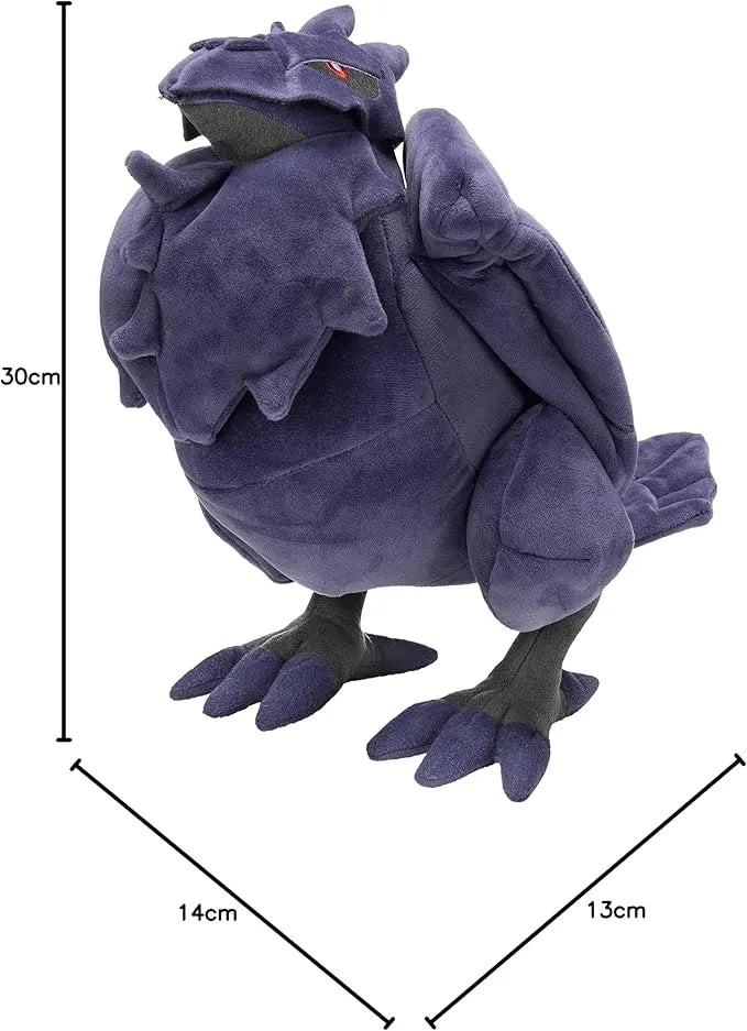 Pokémon Corviknight Plush Toy 30cm - Ginga Toys