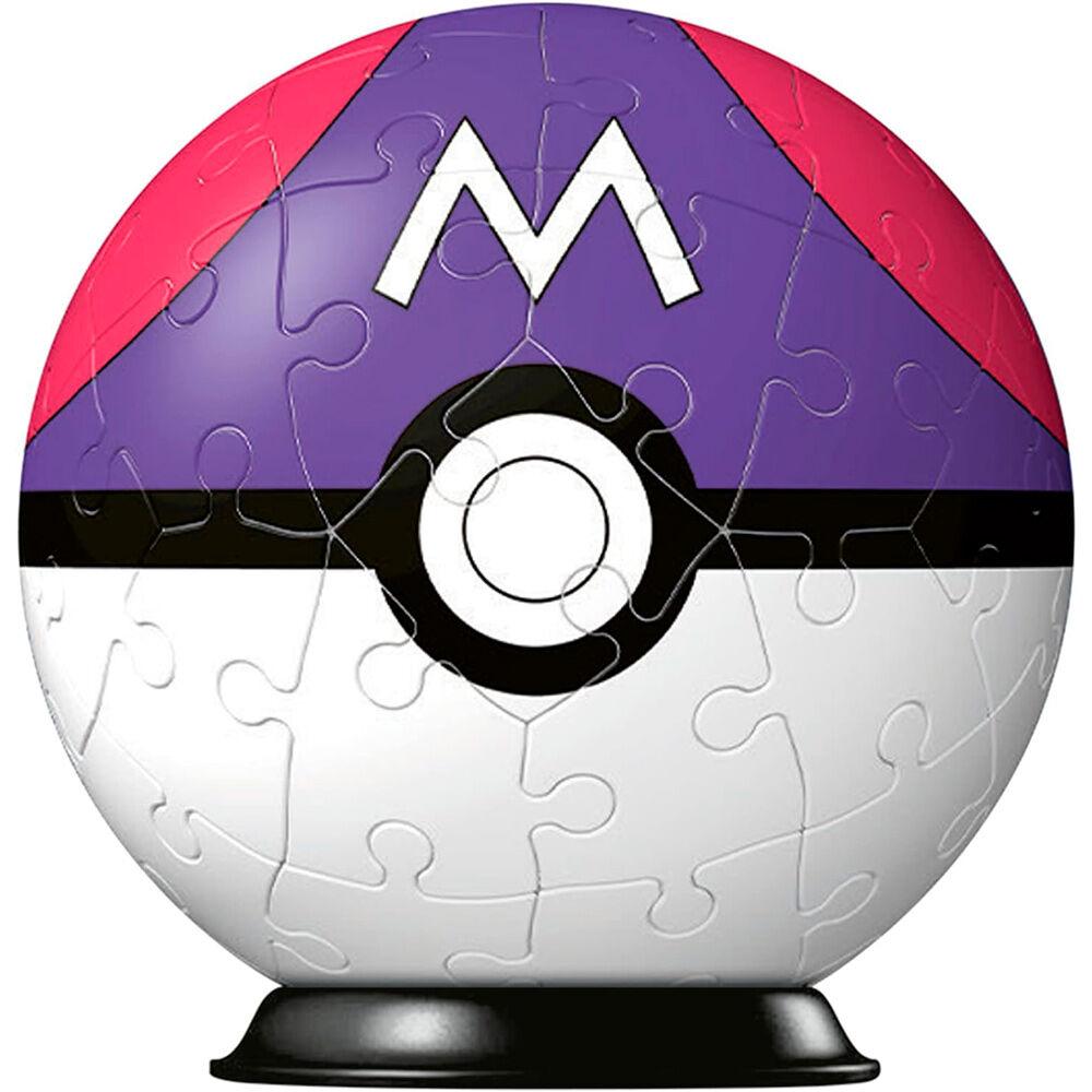 Pokémon Master ball 3D Puzzle - 54 Pieces - Ravensburger - Ginga Toys