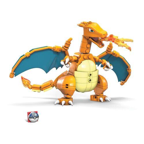 Pokemon Mega Construx Wonder Builders Charizard set 222pcs - Mattel - Ginga Toys