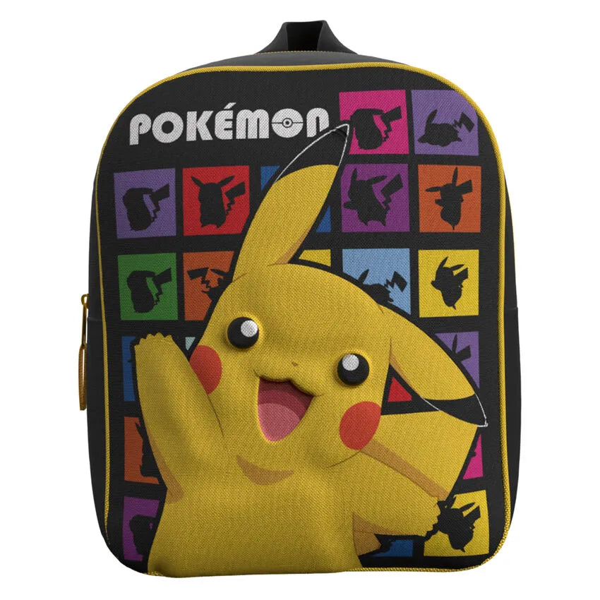 Pokémon Pikachu 3D Backpack 30cm - Ginga Toys