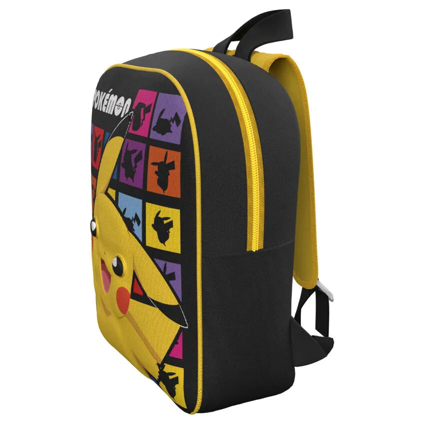 Pokémon Pikachu 3D Backpack 30cm - Ginga Toys