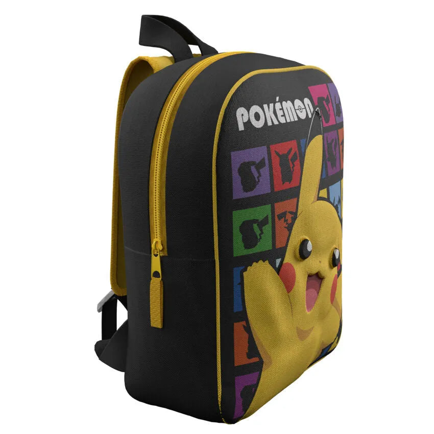 Pokémon Pikachu 3D Backpack 30cm - Ginga Toys