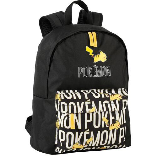 Pokémon Pikachu American Style Kids School Black Backpack - Toybags - Ginga Toys