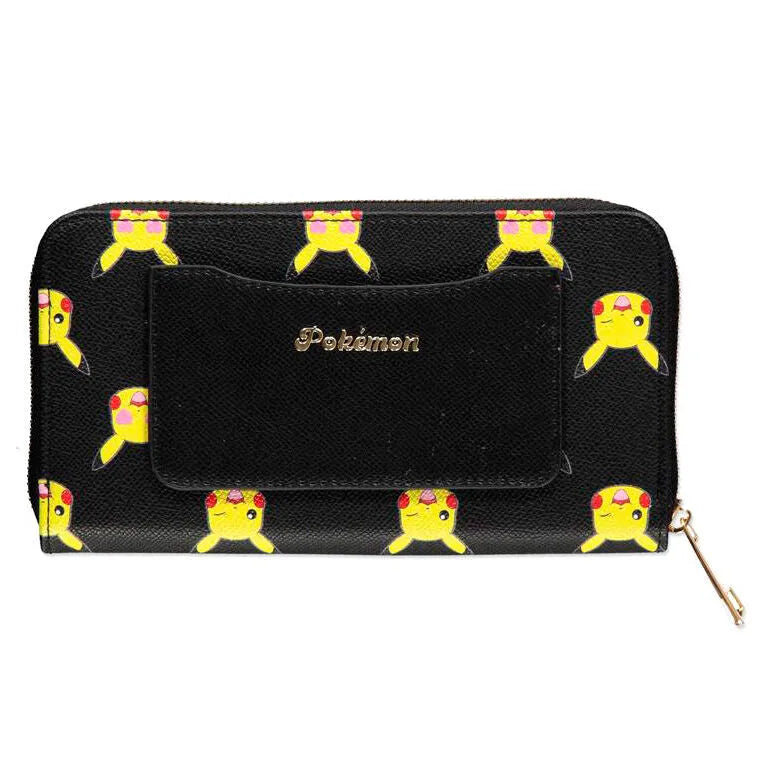 Pokémon - Pikachu AOP Zip Around Wallet - Ginga Toys