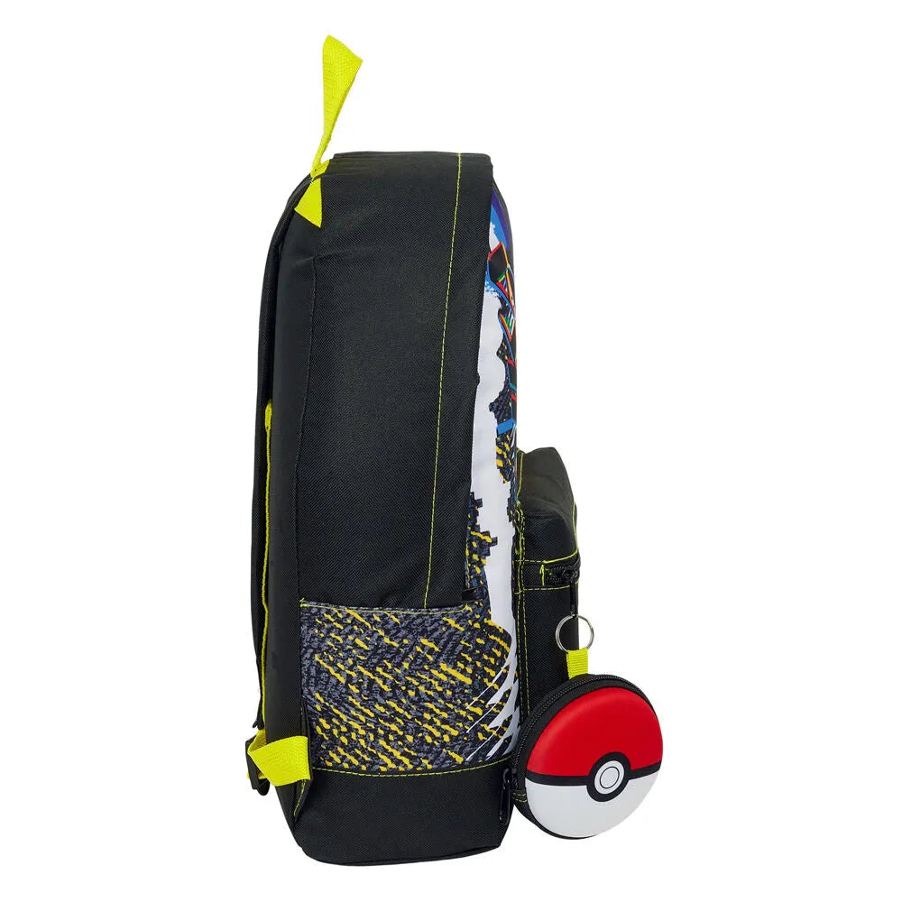 Pokémon - Pikachu Backpack 40cm and Coin Purse - Ginga Toys