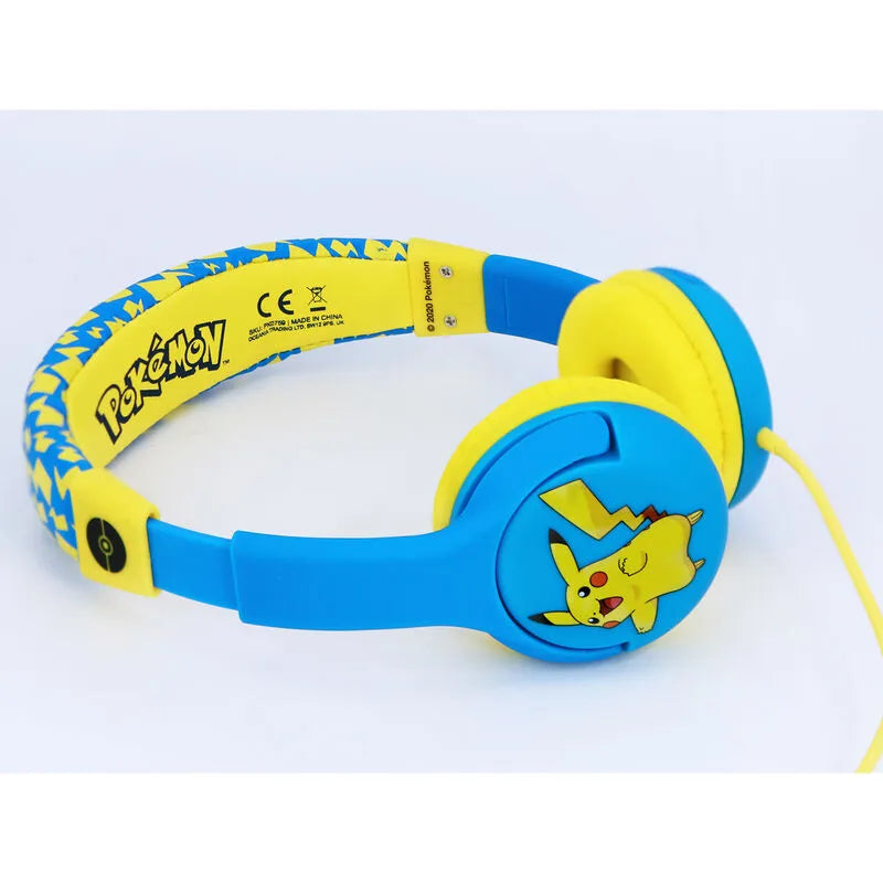 Pokémon Pikachu kids Wired Headphones - Ginga Toys