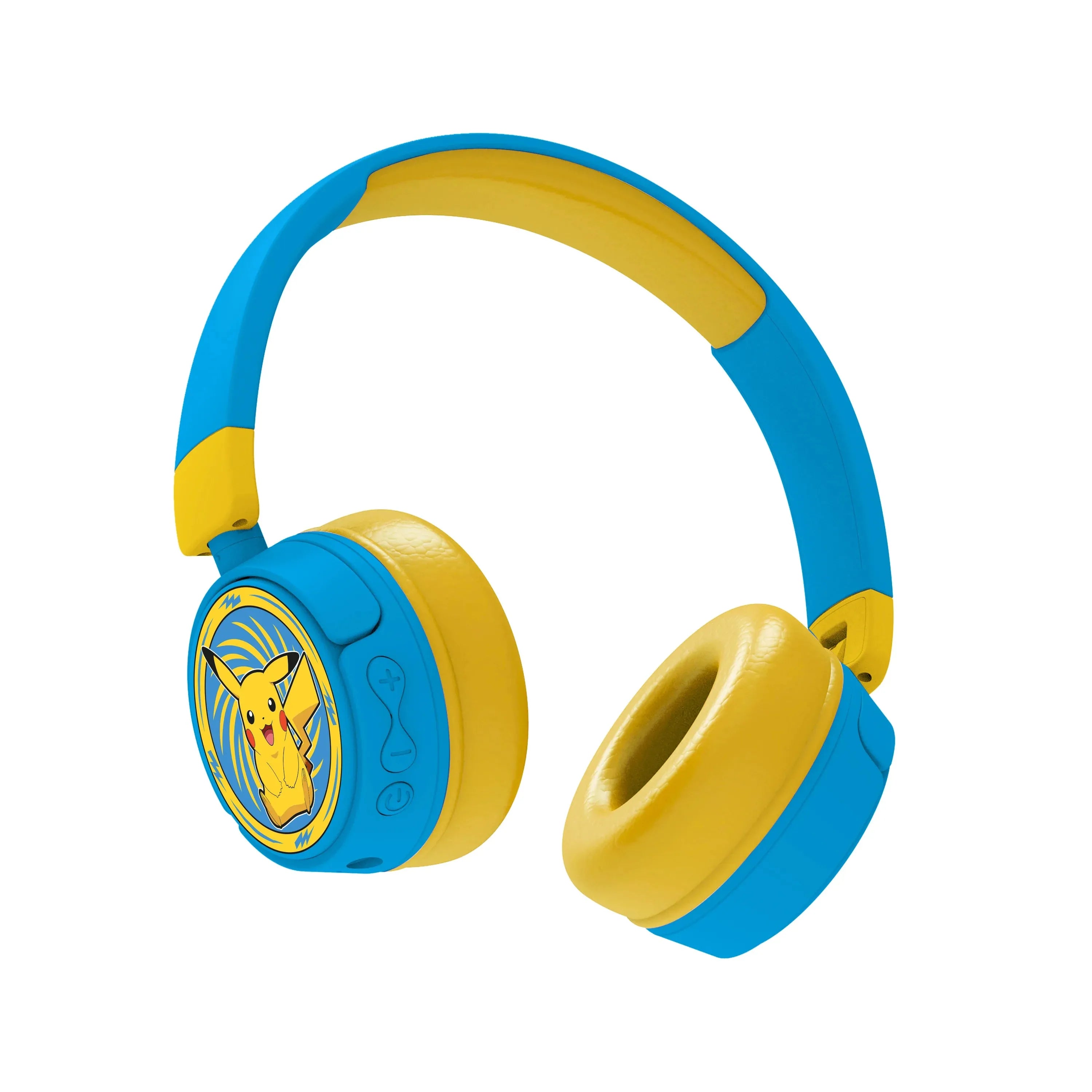 Pokémon Pikachu Wireless Headphones - Blue - Ginga Toys