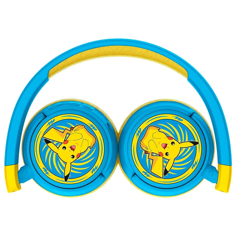 Pokémon Pikachu Wireless Headphones - Blue - Ginga Toys