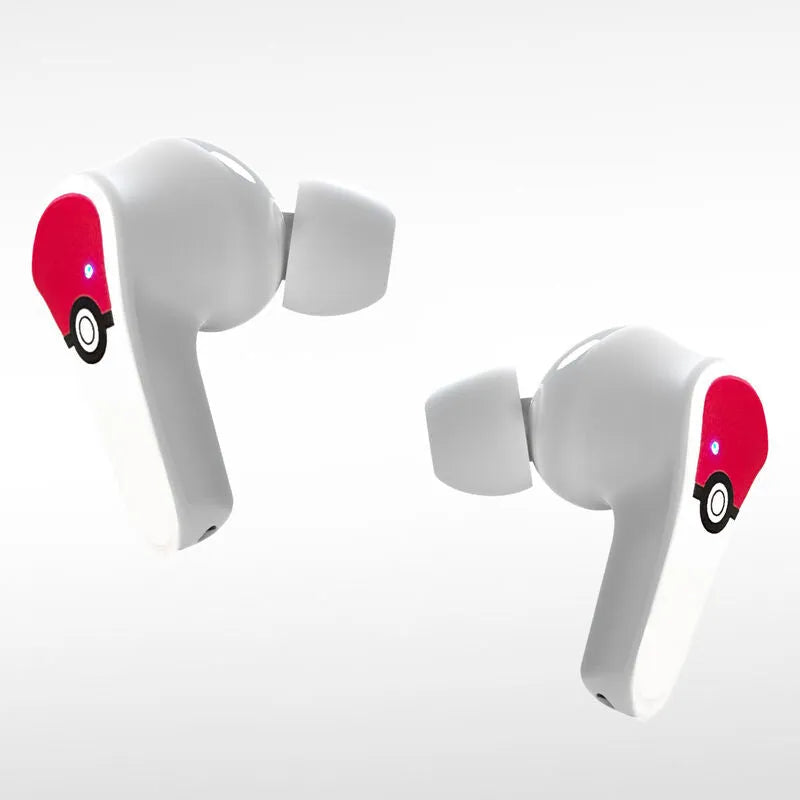 Pokémon Pokeball TWS Wireless Earphones - Earpods White - Ginga Toys