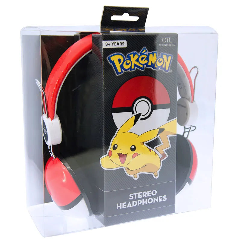 Pokémon Pokeball universal Wired Headphones - Ginga Toys