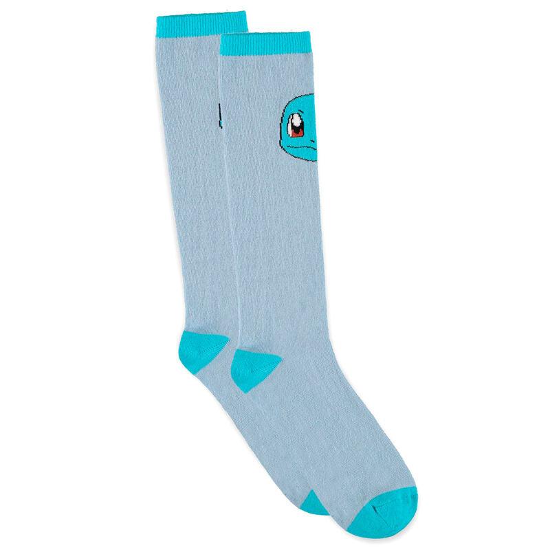 Pokémon - Squirtle Adult Knee High Socks 35/38 - Difuzed - Ginga Toys