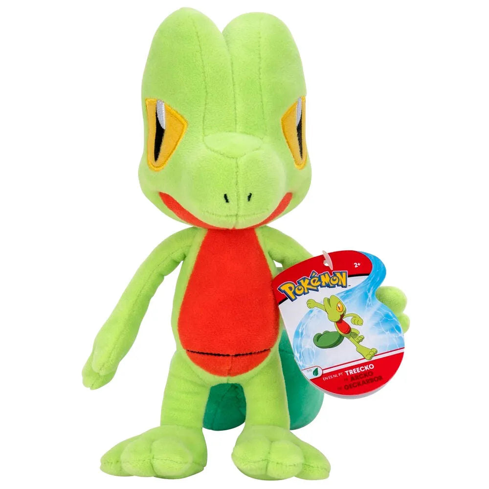 Pokémon Treecko Plush Soft Toy 20cm - Ginga Toys