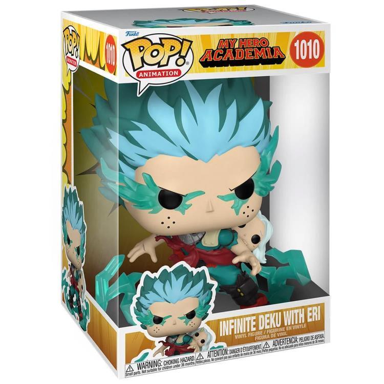 Funko POP Animation My Hero Academia 10" Infinite Deku with Eri Vinyl Figure #1010 - Funko - Ginga Toys