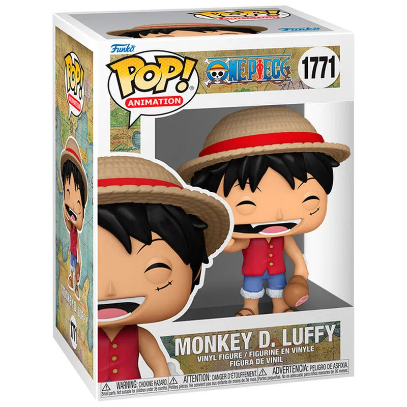 Pop! Animation: One Piece - Monkey D. Luffy with Meat - Ginga Toys