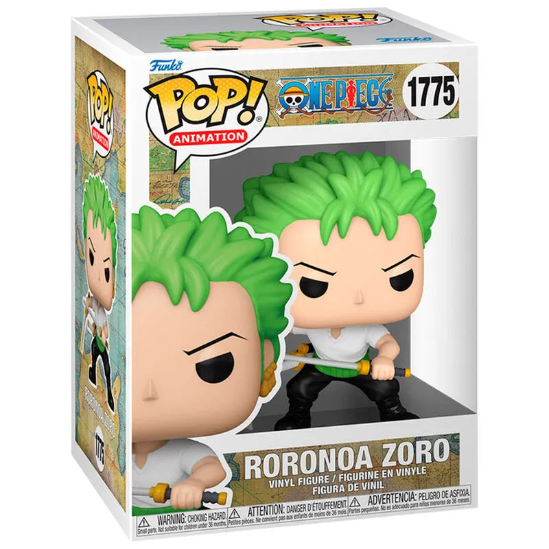 Pop! Animation: One Piece - Roronoa Zoro (Two Sword Style) - Ginga Toys