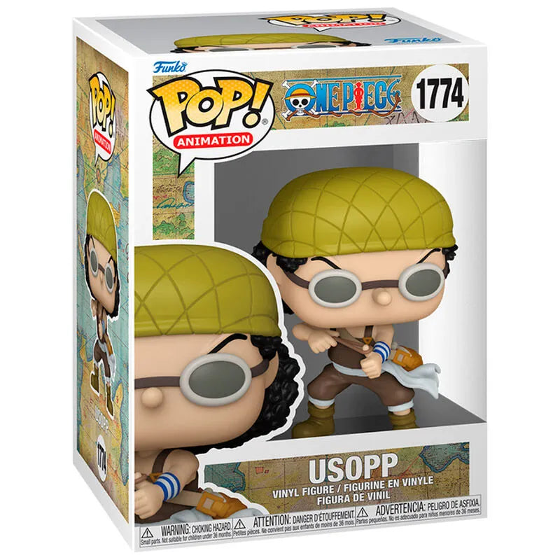 Pop! Animation: One Piece - Usopp with Rubber Band - Ginga Toys