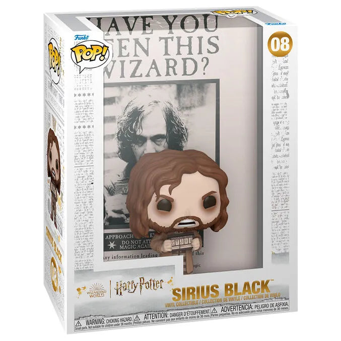 Pop! Art Covers: Harry Potter and the Prisoner of Azkaban 20th Anniversary - Sirius Black - Ginga Toys