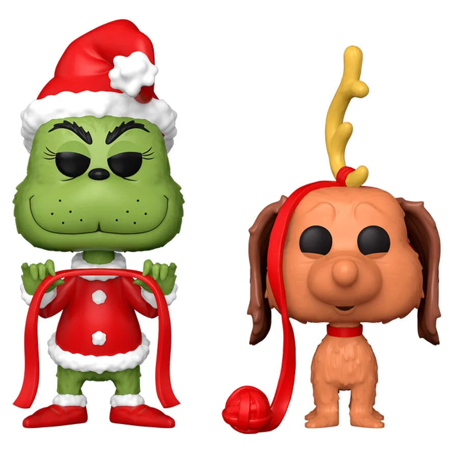 Pop! Books: How the Grinch Stole Christmas - The Grinch & Max Two-Pack - Ginga Toys