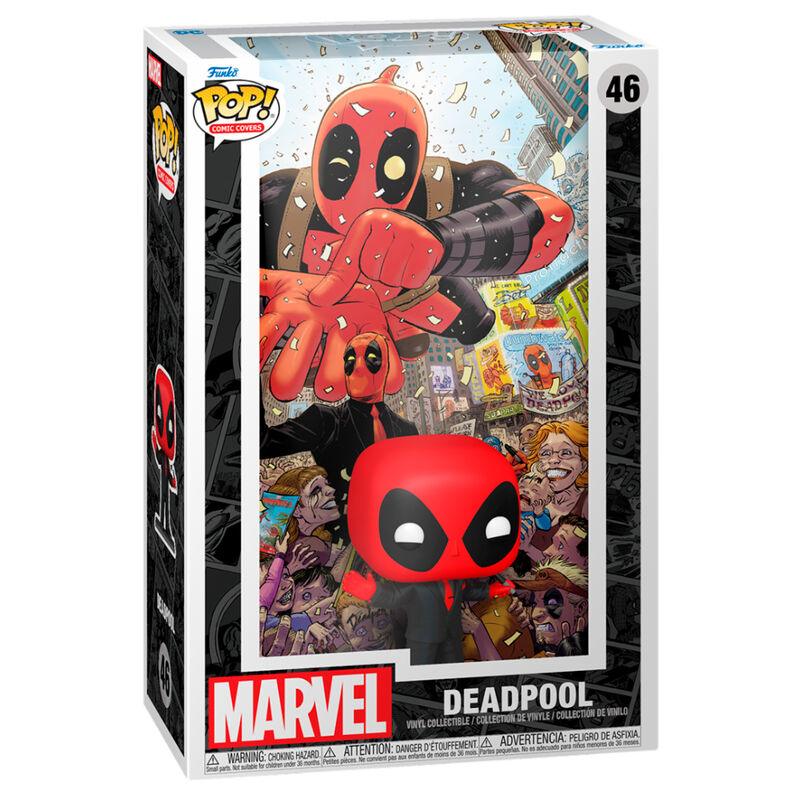 Pop! Comic Covers: Marvel - Deadpool (2015) #1 - Deadpool in Black Suit - Ginga Toys