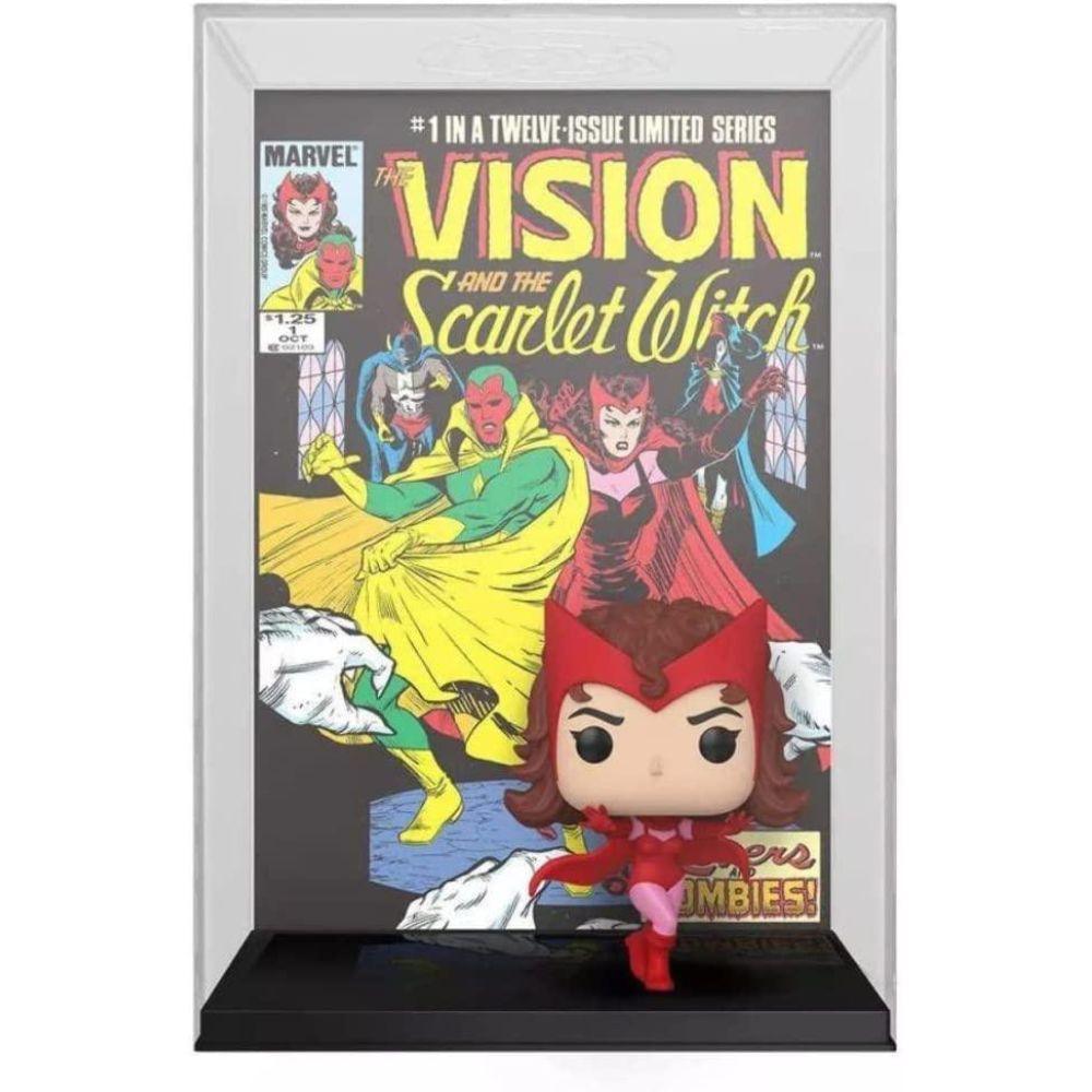 Pop! Comic Covers Marvel - Scarlet Witch Exclusive Vinyl Figure #01 [Vision and the Scarlet Witch Volume 1] - Funko - Ginga Toys