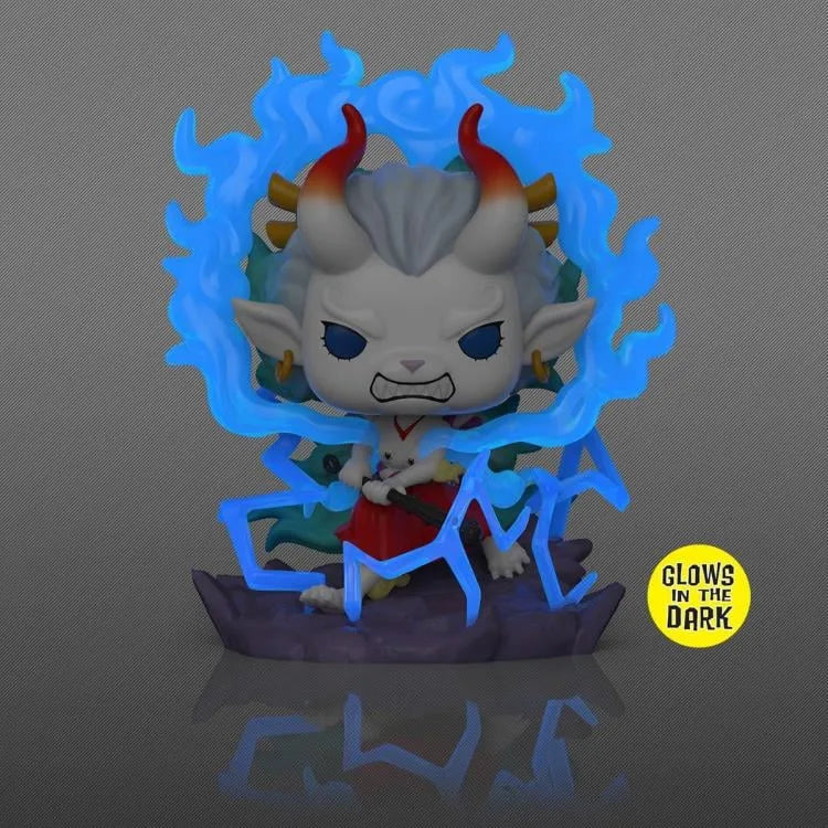 Pop! Deluxe: Super Sized 6" One Piece - Yamato (Man-Beast Form) (Glow-in-the-Dark) Exclusive - Ginga Toys