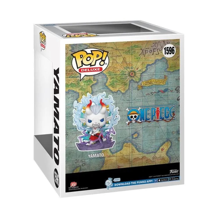 Pop! Deluxe: Super Sized 6" One Piece - Yamato (Man-Beast Form) (Glow-in-the-Dark) Exclusive - Ginga Toys