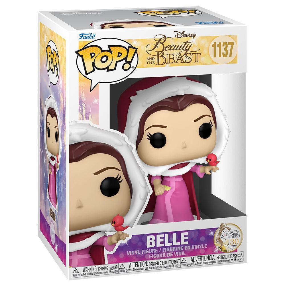 Funko POP Disney Beauty and the Beast - Belle (Winter) Vinyl Figure #1137 - Funko - Ginga Toys