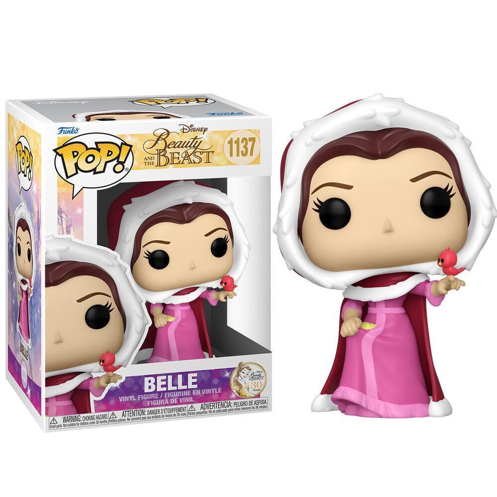 Funko POP Disney Beauty and the Beast - Belle (Winter) Vinyl Figure #1137 - Funko - Ginga Toys