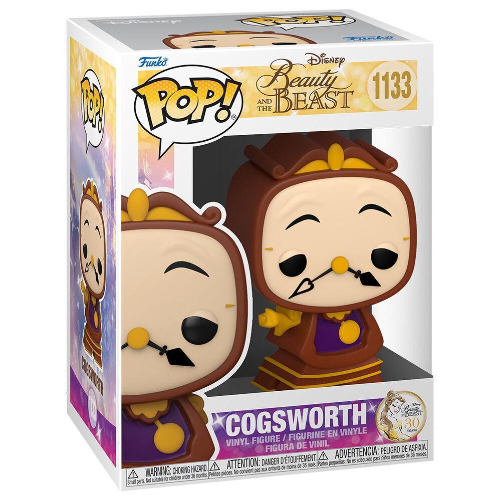 Funko POP Disney Beauty and the Beast Cogsworth Vinyl Figure #1133 - Funko - Ginga Toys