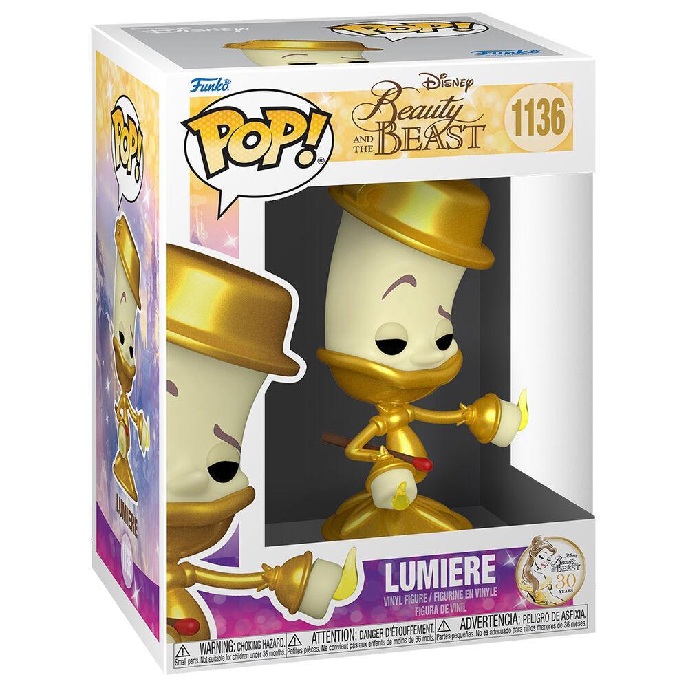 Funko POP Disney Beauty and the Beast Lumiere Vinyl Figure #1136 - Funko - Ginga Toys