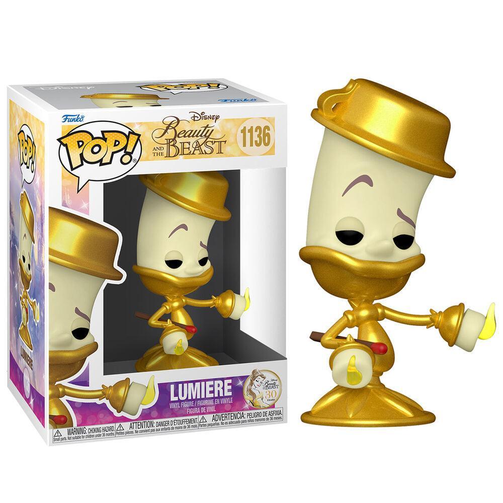 Funko POP Disney Beauty and the Beast Lumiere Vinyl Figure #1136 - Funko - Ginga Toys