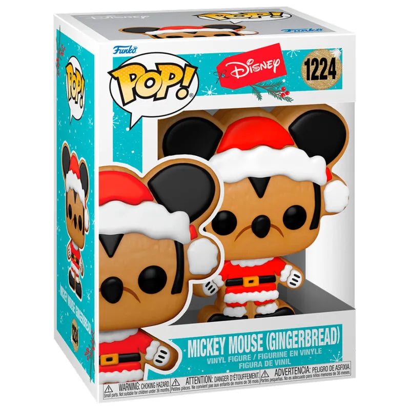 Pop! Disney: Holiday - Gingerbread Mickey Mouse - Ginga Toys