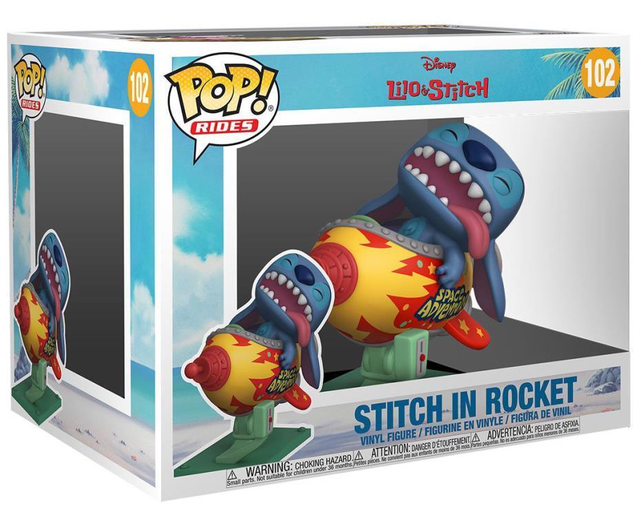 POP figure Disney Lilo and Stitch - Stitch in Rocket - Funko - Ginga Toys