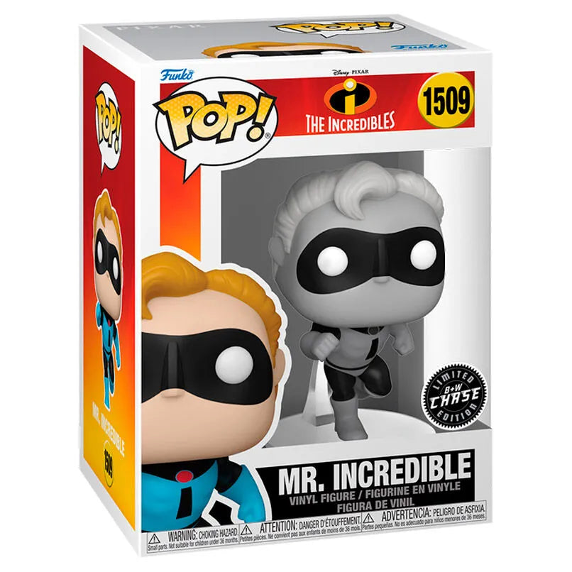 Pop! Disney: The Incredibles 20th Anniversary - Mr. Incredible (Retro Suit) (Chase) - Ginga Toys